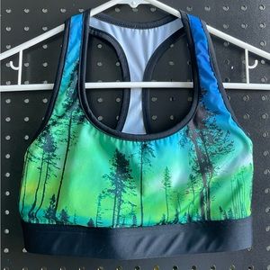 Blackmilk Aurora Skye Racer Top size S
